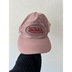 Von Dutch Women's Pink Trucker Hat